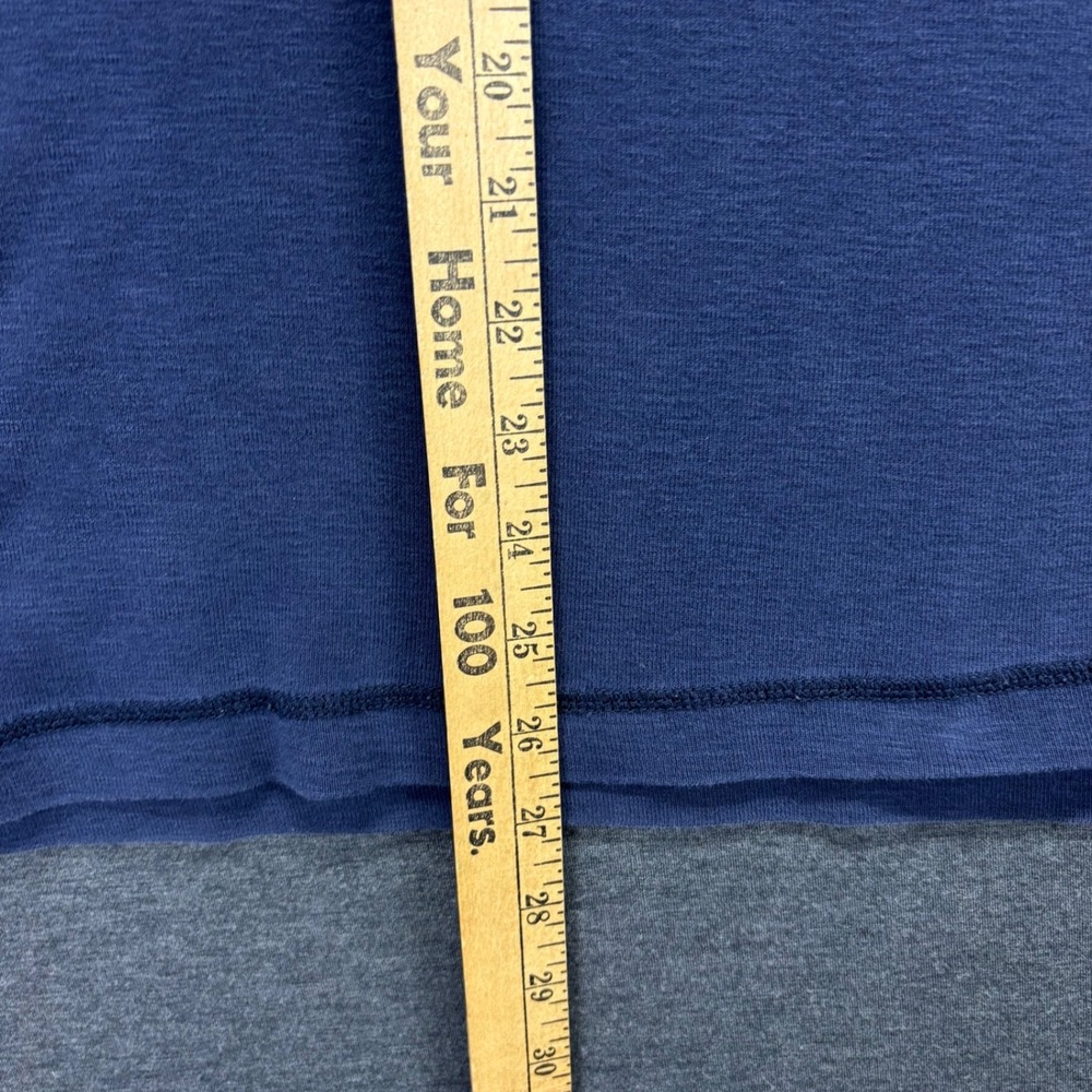 Vintage Polo Ralph Lauren Henley Mens XL Long Sleeve 100% Cotton Blue Pullover - Picture 7 of 10